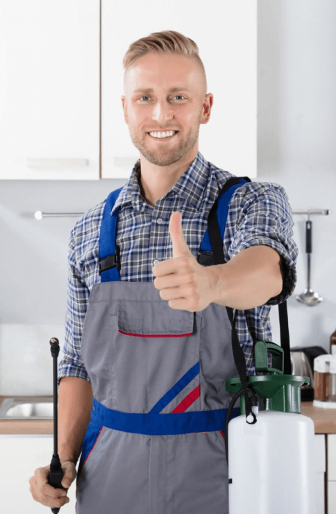 worker thumb-up